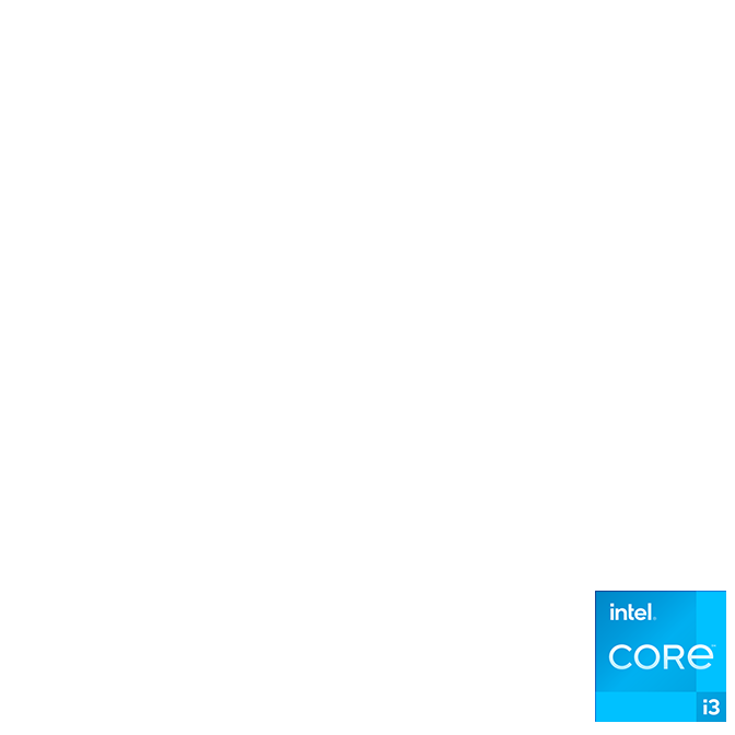 Intel Core i3-12100F, 4-cores, 58W, LGA1700 - Processor