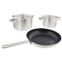 Buy AEG or Electrolux built-in appliances or a set for €599 or more and receive a pots and pan set as a gift