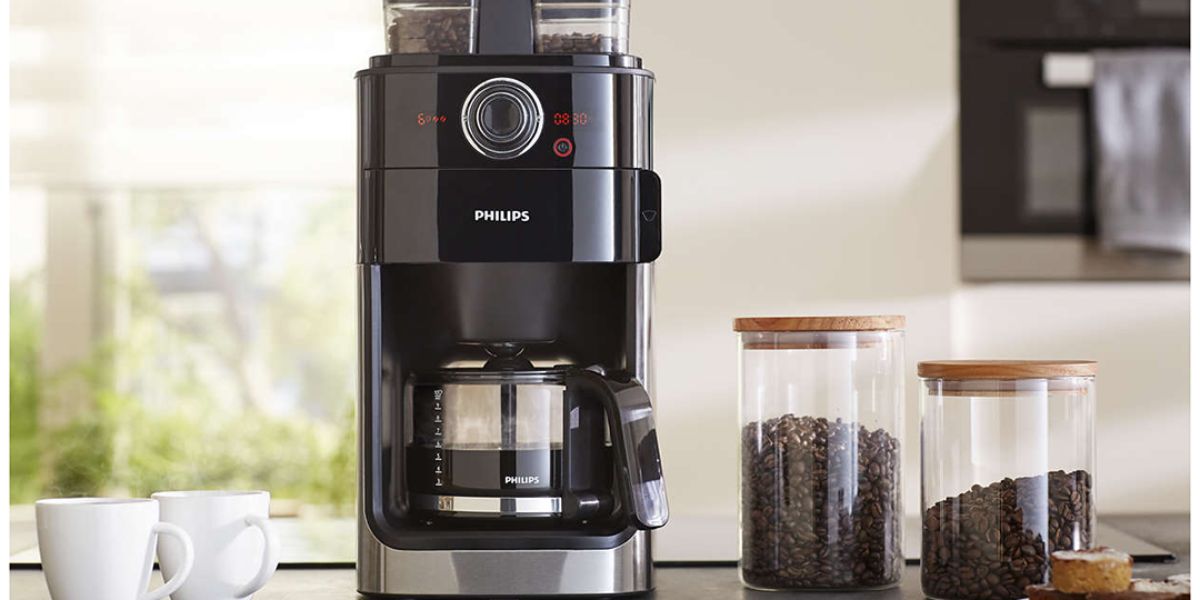 Капельные кофеварки Philips Grind & Brew