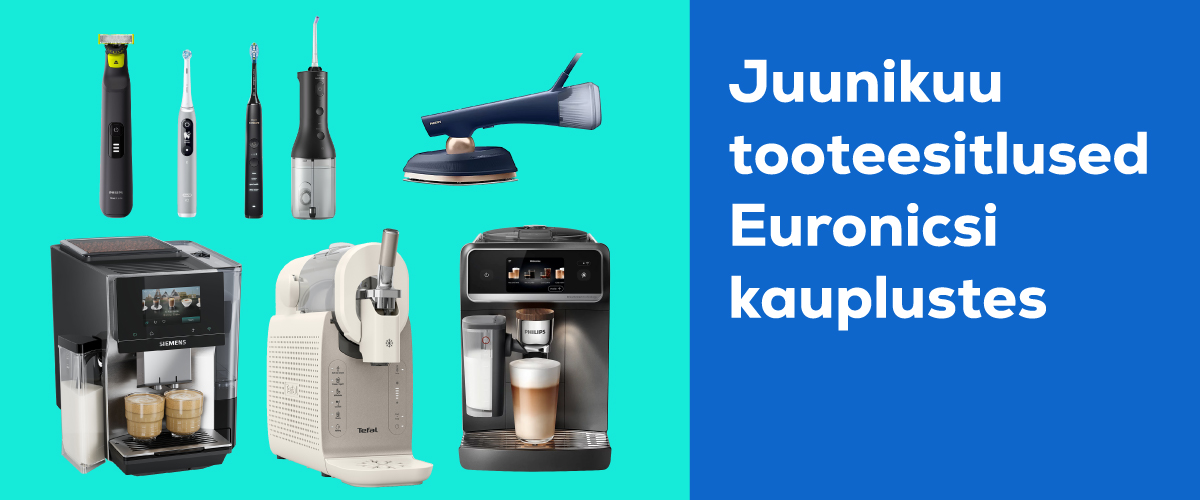 Tooteesitlused Euronicsi kauplustes