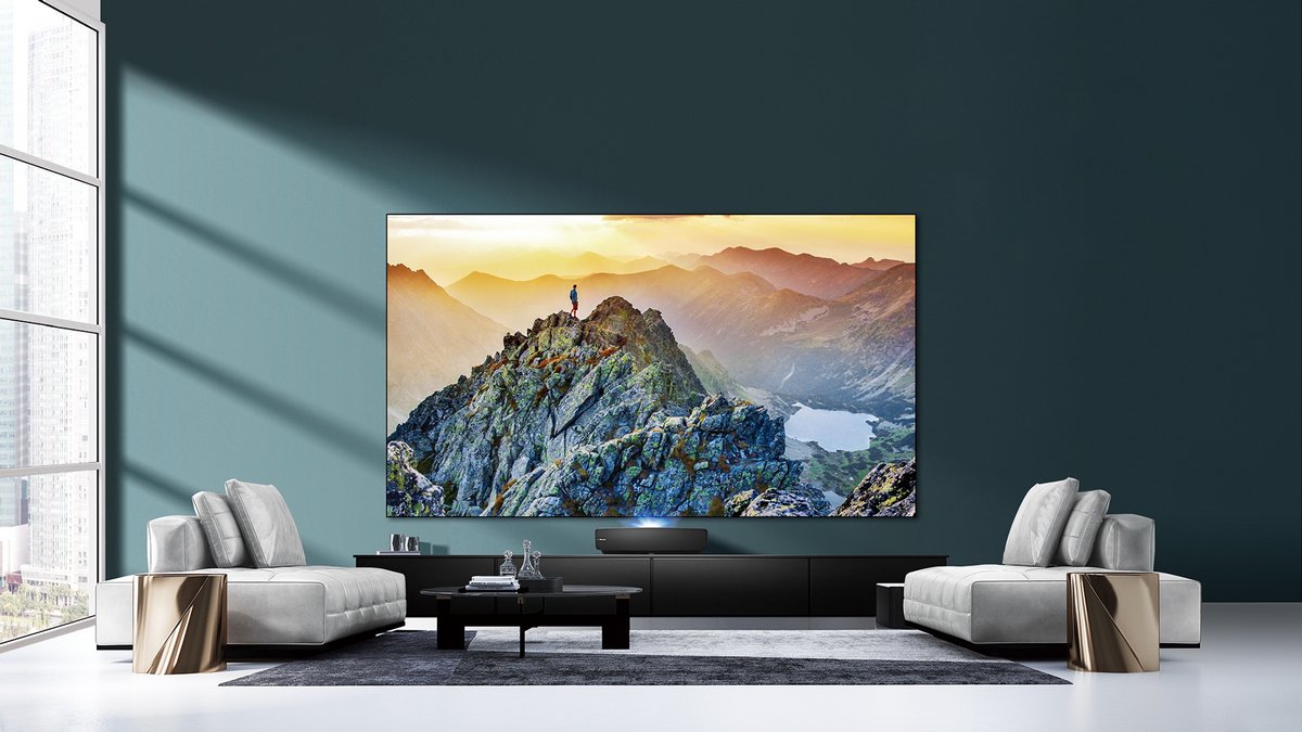 Laser TV brings big screen into room