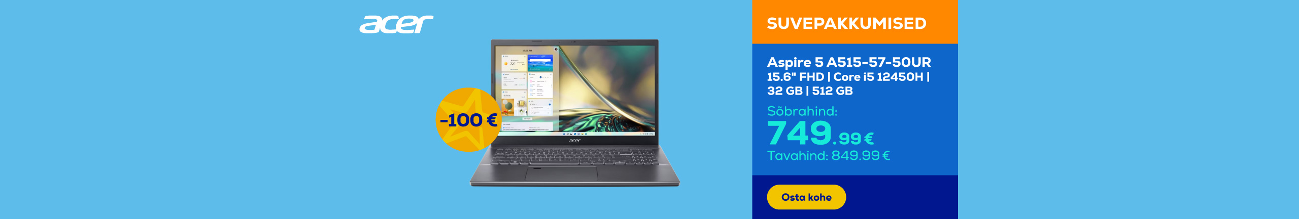 Acer Aspire 5 A515-57-50UR