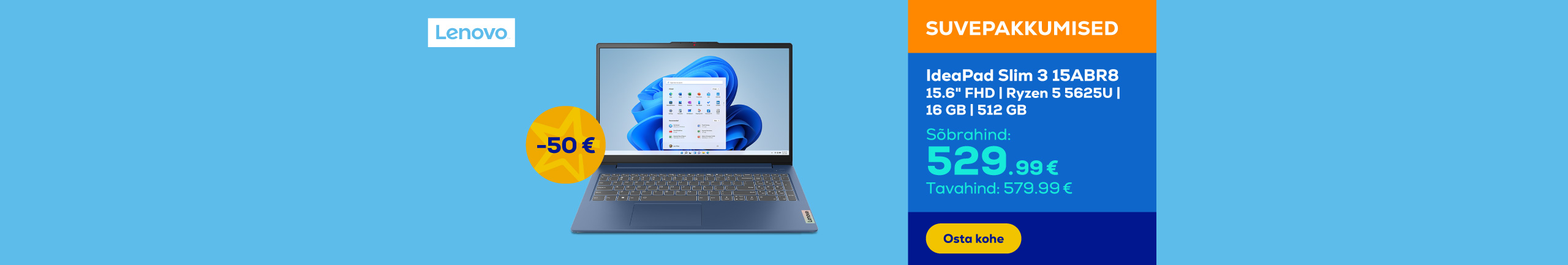 Great deal on Lenovo IdePad Slim 3 laptops