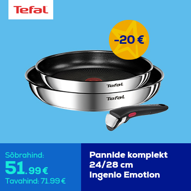 Tefal Ingenio Emotion pan set 24/28 cm