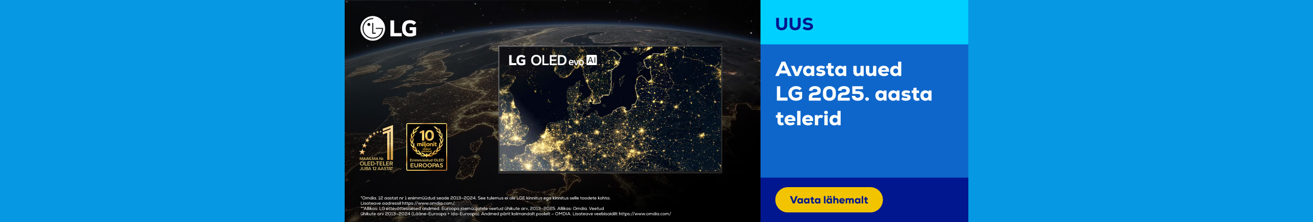 Discover the new LG 2025 TV models