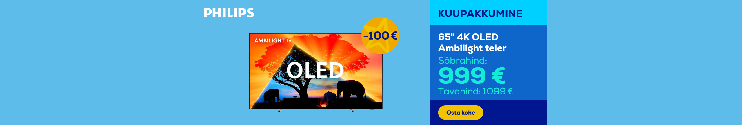 Great deals on Philips TVs