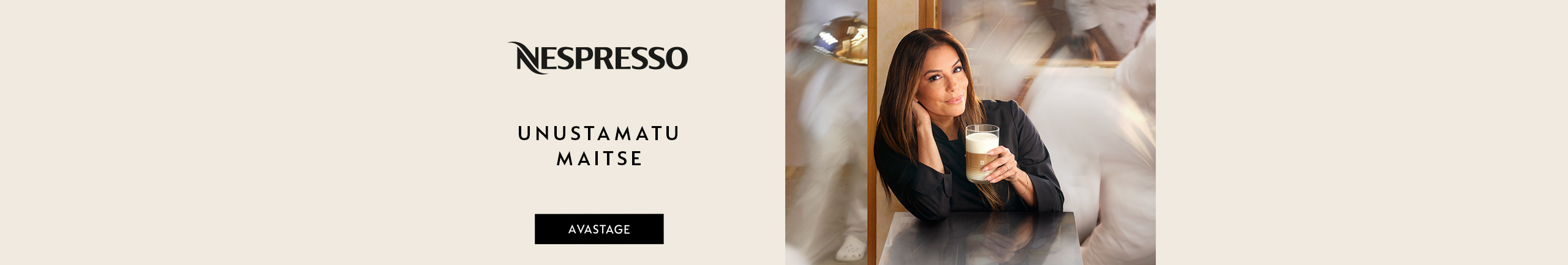 Unforgettable coffee taste with Nespresso coffee machines!