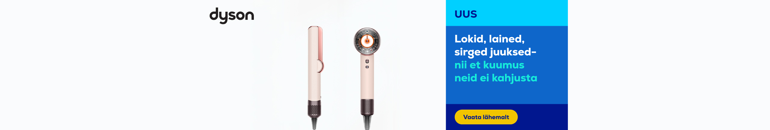 Dyson. Curls, waves, straight hair – without harmful heat