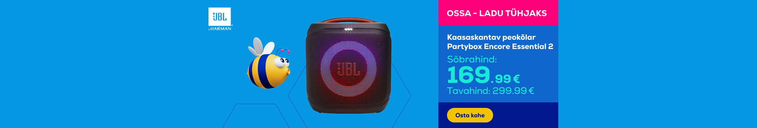JBL portable party speaker Partybox Encore Essential 2