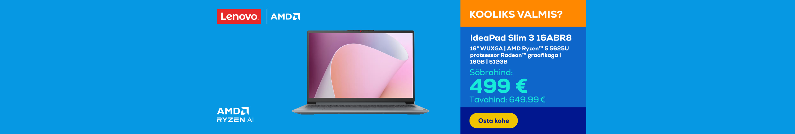 IdeaPad Slim 3, 16"