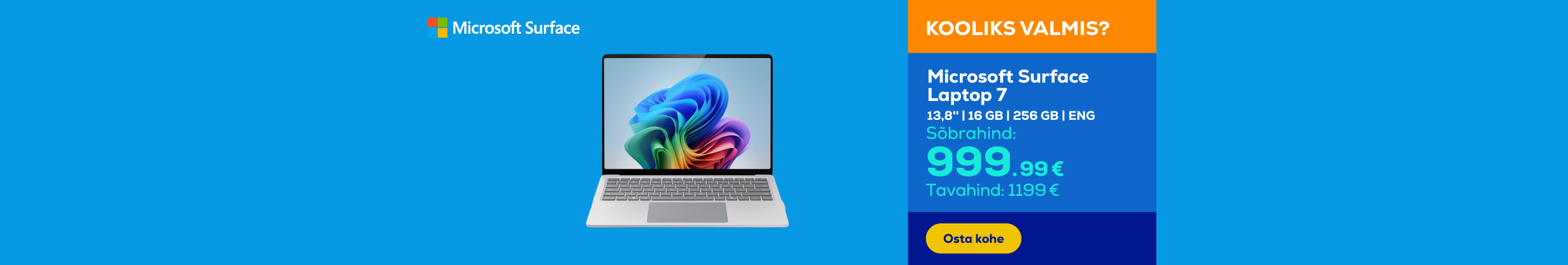 Microsoft Surface Laptop 7, 13,8'