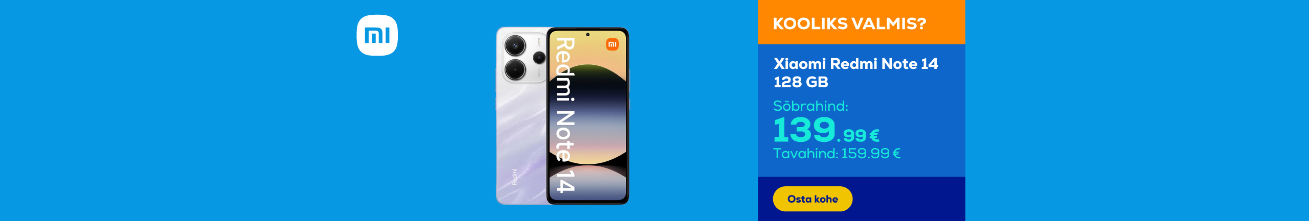 Smartphone Redmi Note 14 (128GB)