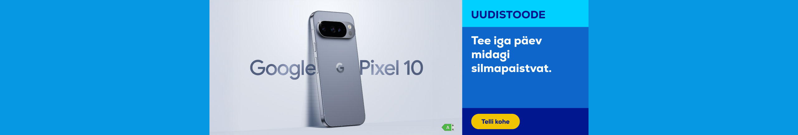 Google Pixel 10 – create, share, inspire.