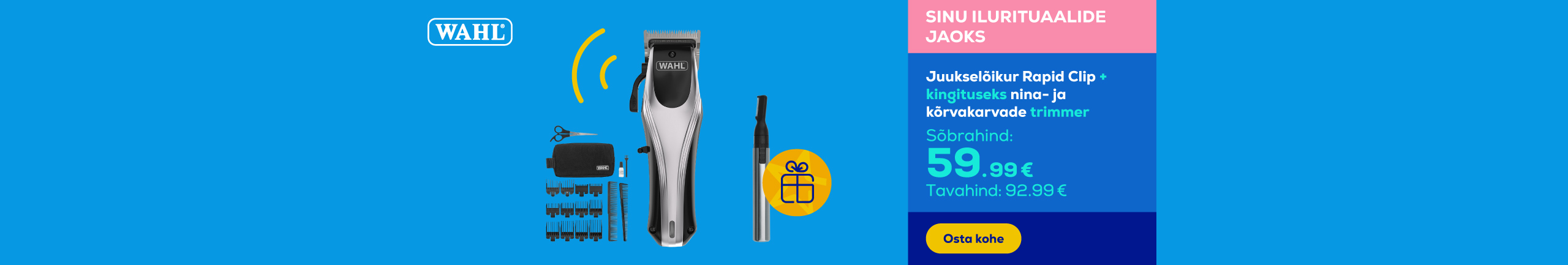 Hair clipper Rapid Clip
