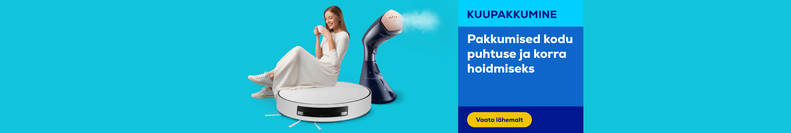 Offers for cleanliness and tidiness at home