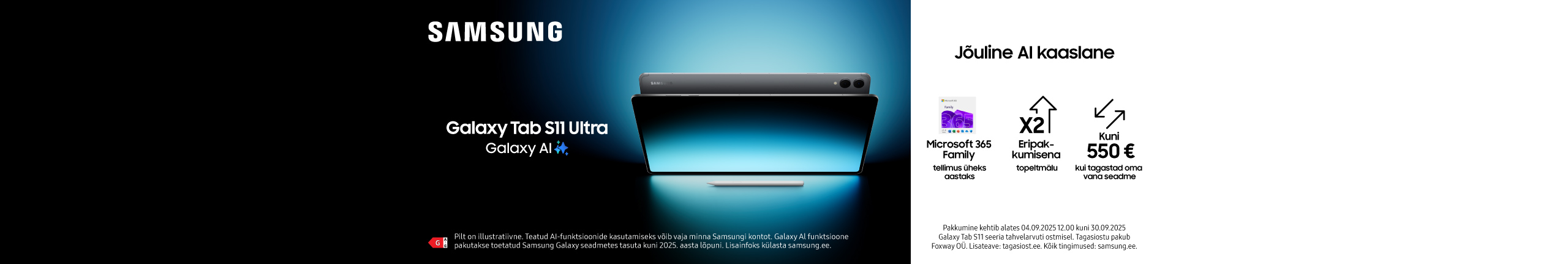 Uued Samsungi seadmed nüüd Euronicsis!