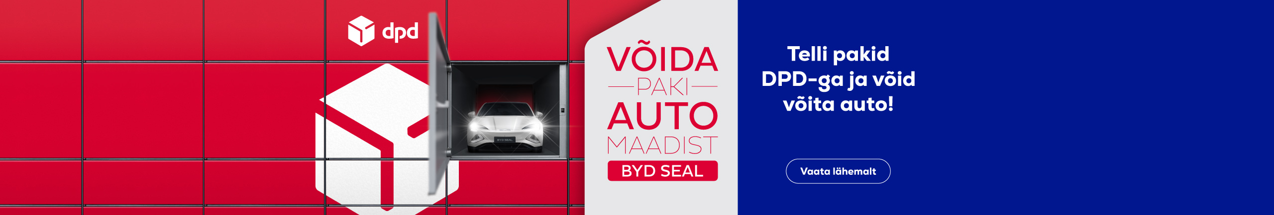 Saada ja telli pakke DPD-ga ja võid võita auto