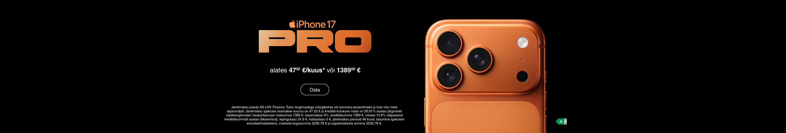 Uus iPhone 17 Pro