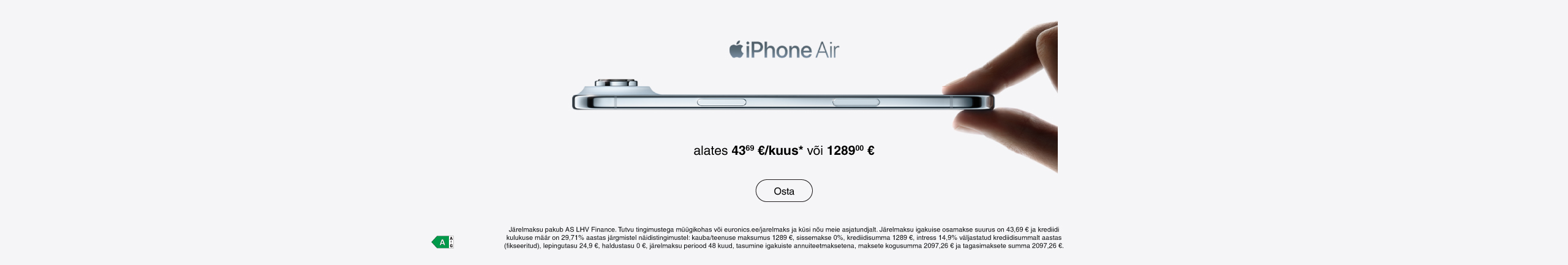 New iPhone Air