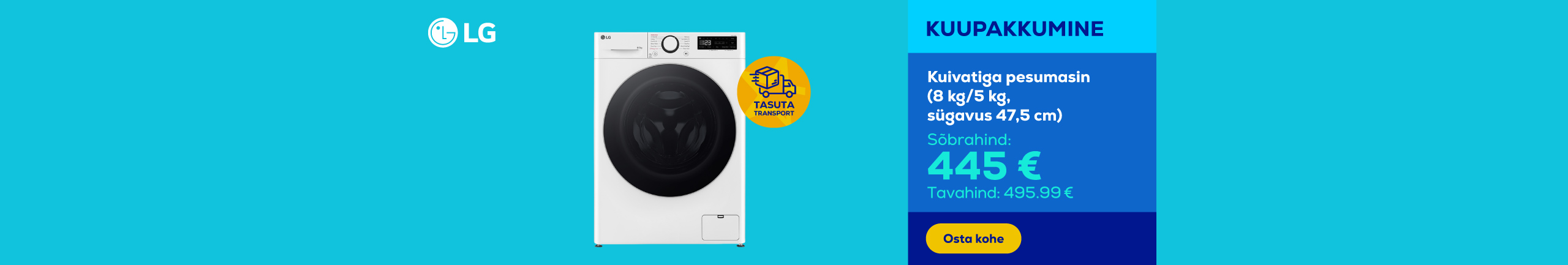 LG washer-dryer combo