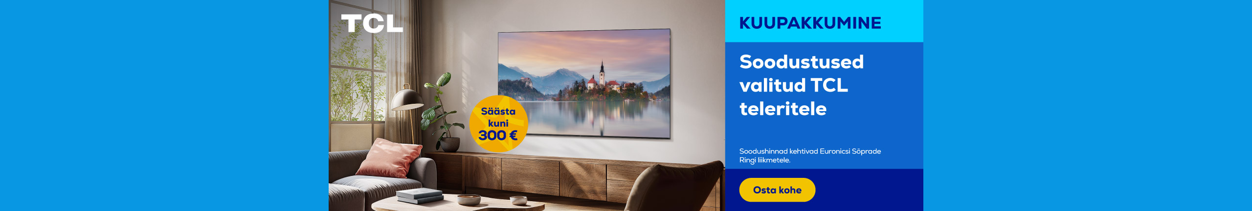 Discounts on selected TCL TVs