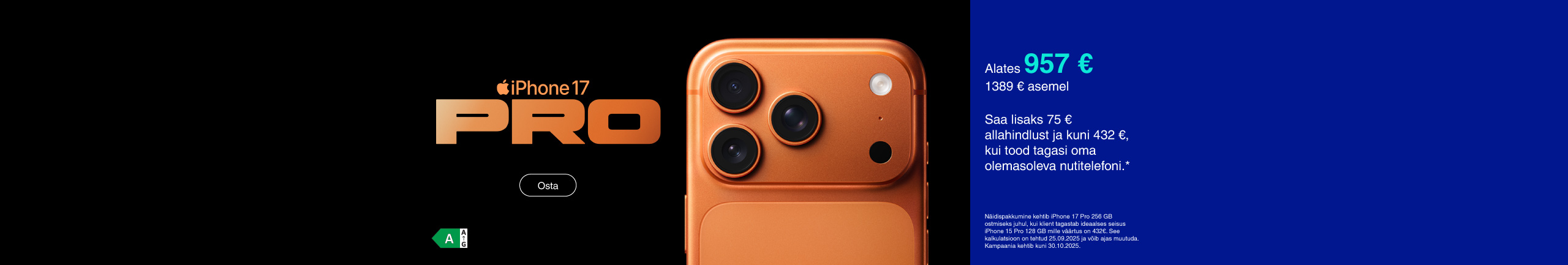 Iphone 17 Pro trade-in