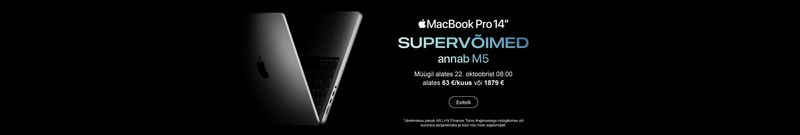 New MacBook Pro M5	