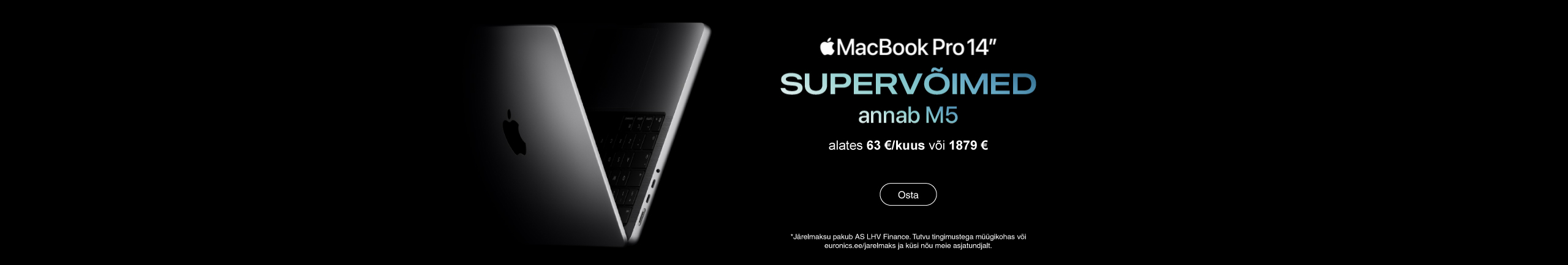 Uus MacBook Pro M5