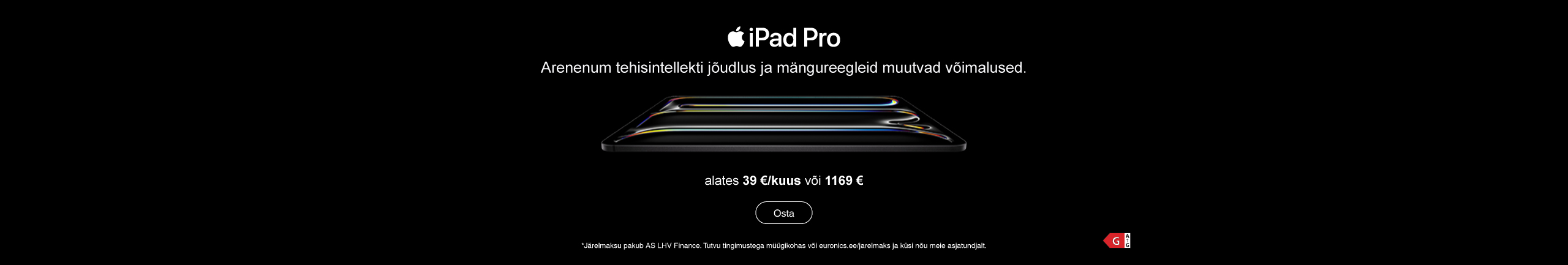Uus iPad Pro M5