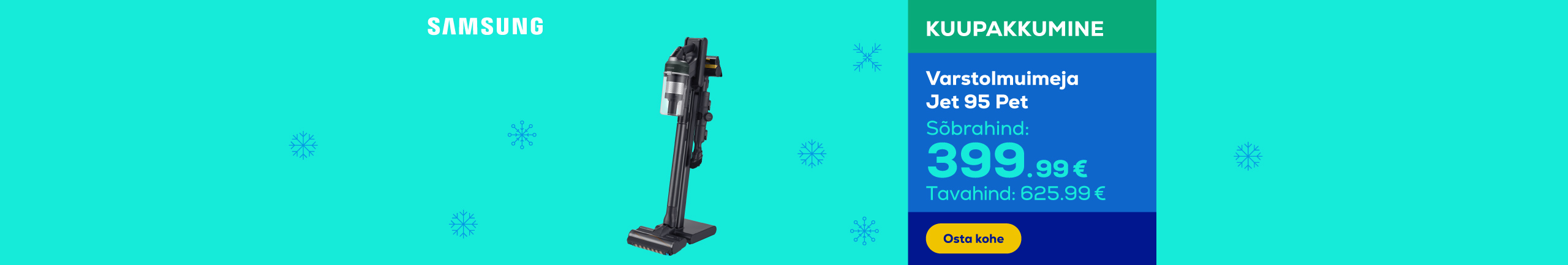 Cordless vacuum cleaner Jet 95 Pet