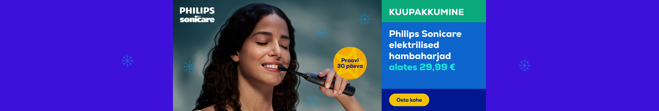 Philips Sonicare selected electric toothbrushes from 29,99 €