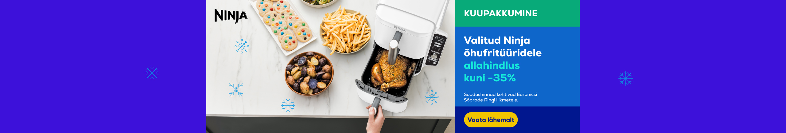 Up to 35% off selected Ninja air fryers