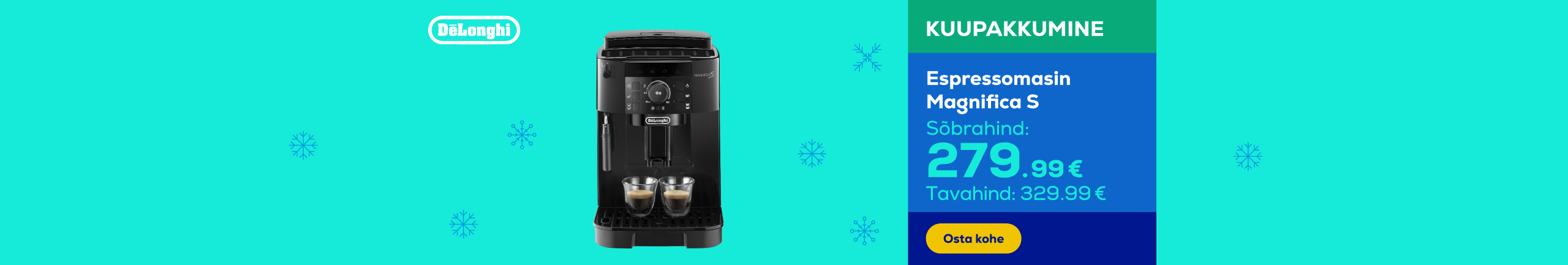 Espressomasin Magnifica S