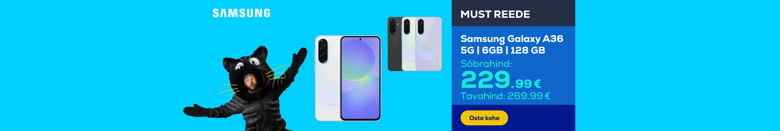 Samsung Galaxy A36 5G, 6 GB, 128 GB