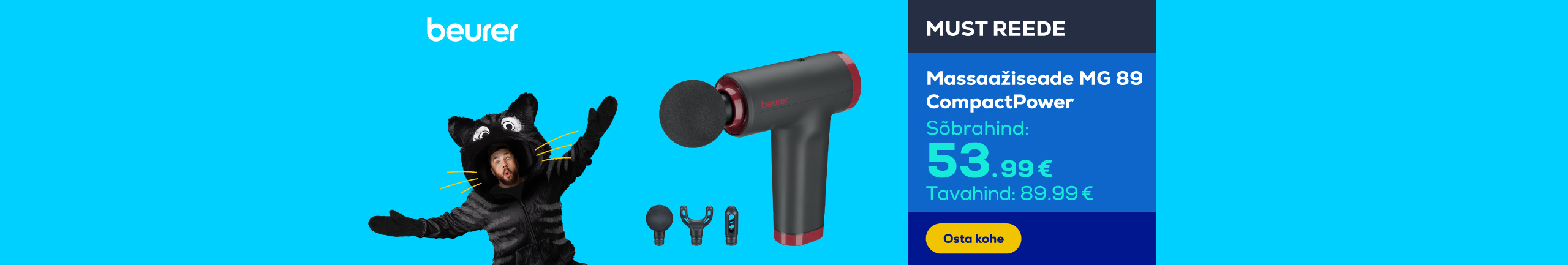 Massage gun MG 89 CompactPower