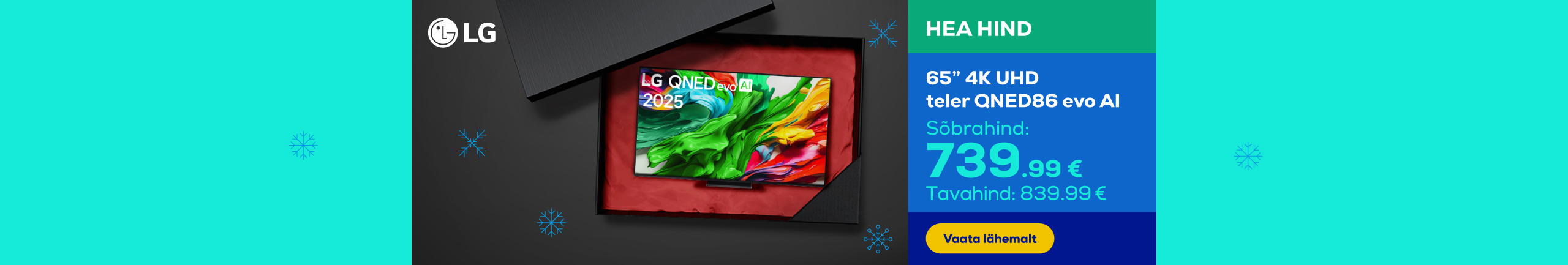 Good prices for LG TVs