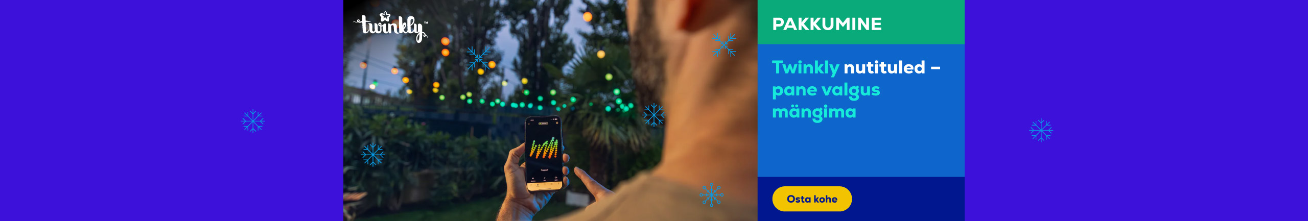 Let your room shine with Twinkly smart lights!