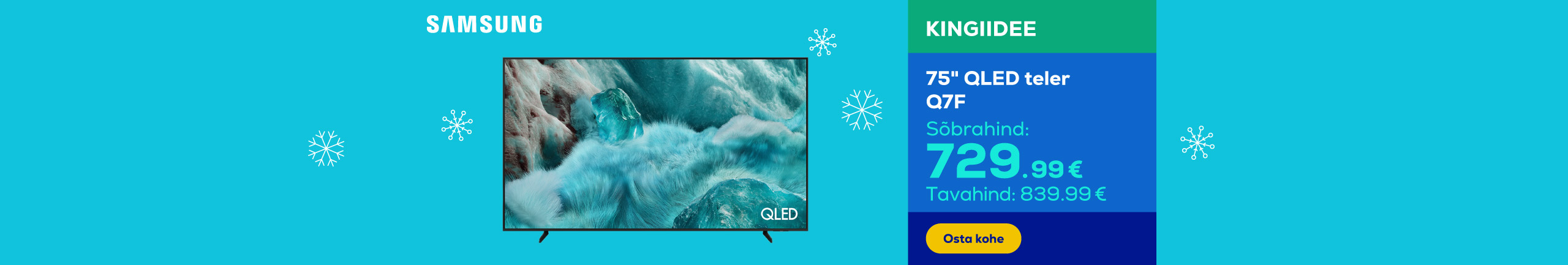 75" QLED teler Q7F