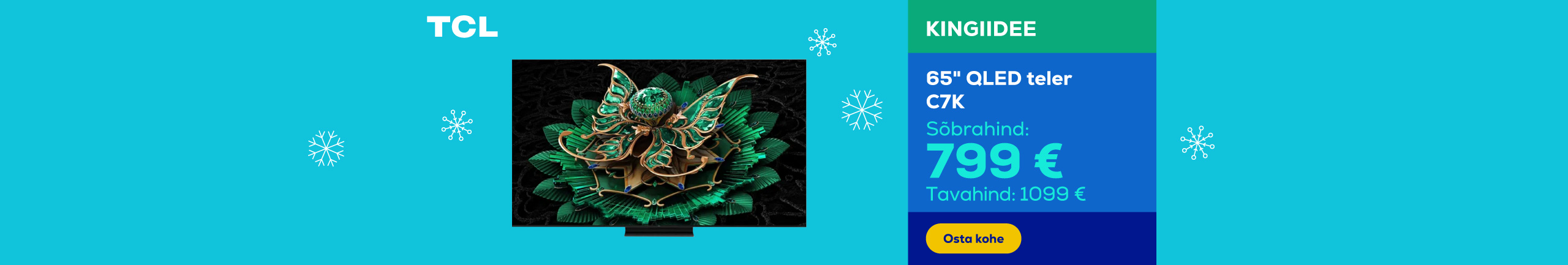 65" QLED teler C7K