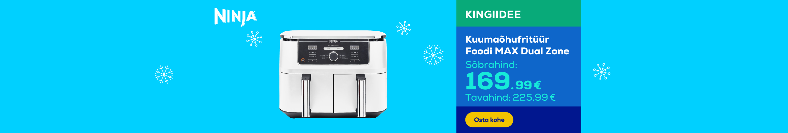 Air Fryer Foodi MAX Dual Zone