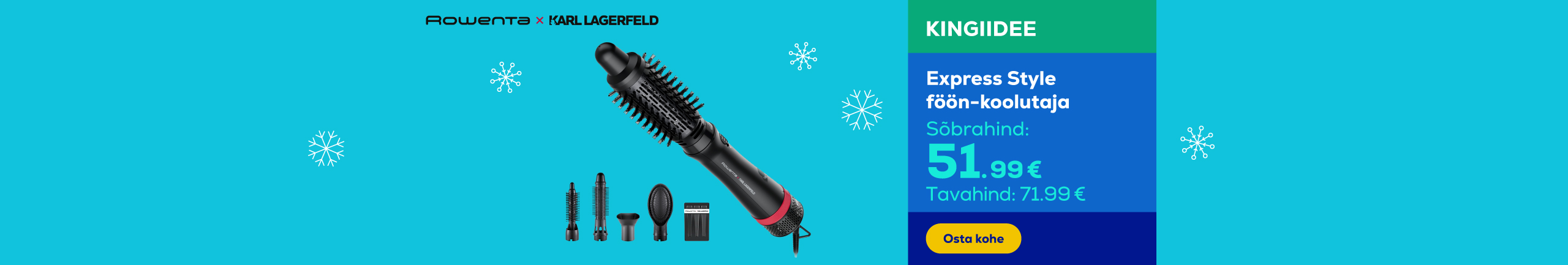 Express Style hair dryer and curler