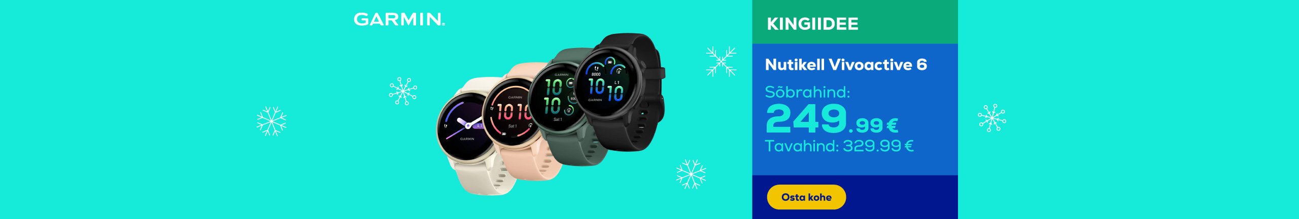 Smartwatch Vivoactive 6