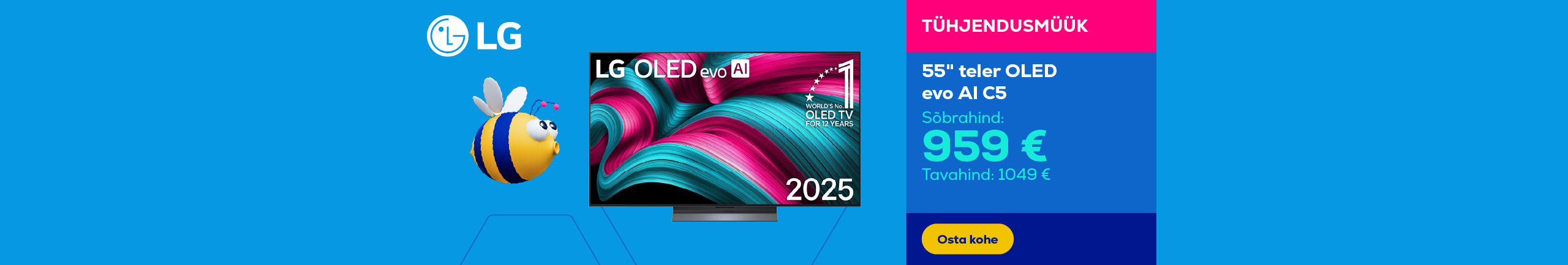 55" teler OLED evo AI C5