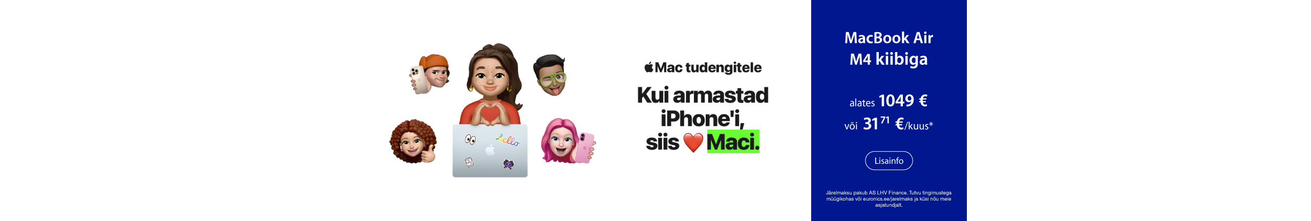 Experience the power of MacBook