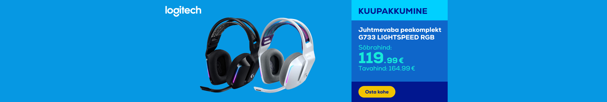 Wireless headset G733