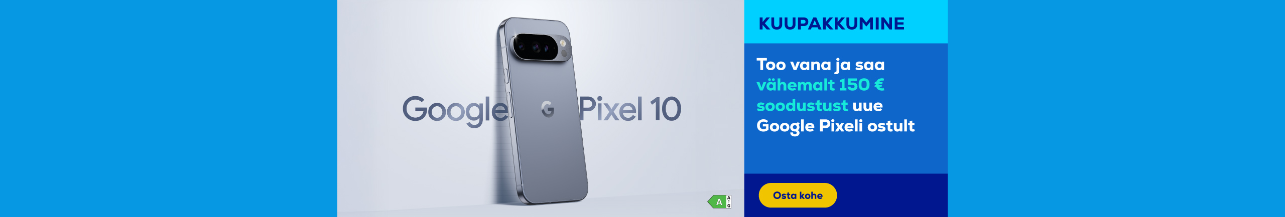 Trade in your old phone for a new Google Pixel