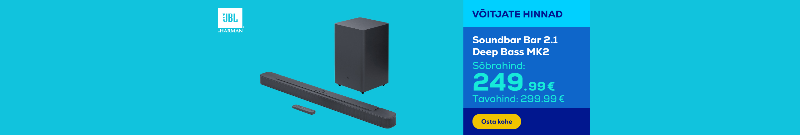 Soundbar Bar 2.1 Deep Bass MK2