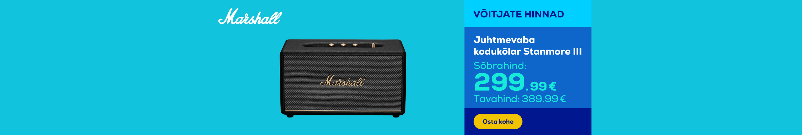 Wireless home speaker Stanmore III