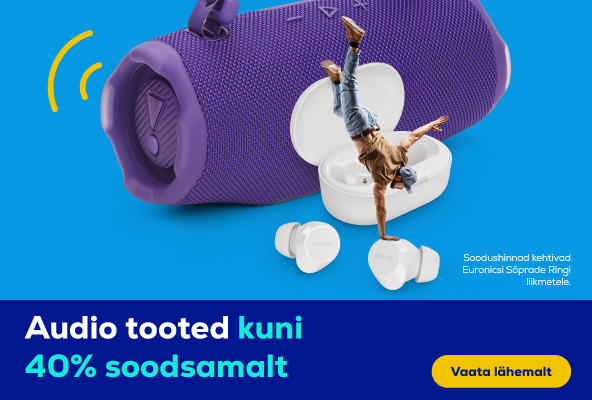 Audiotooted kuni 40% soodsamalt	