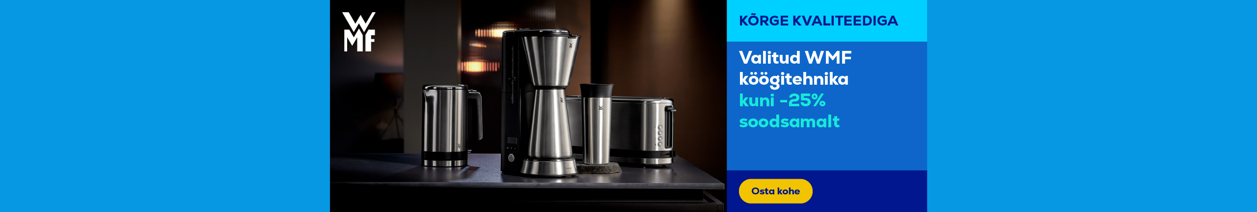 Selected WMF  kitchen appliances up to 25% off